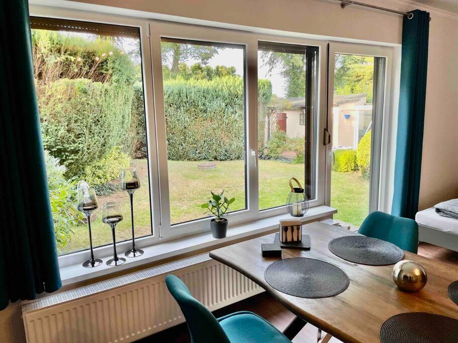 Studioappartement Mit Privatgarten In Ruhiger Wohnsiedlung Neumünster Kültér fotó